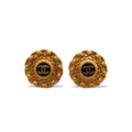 Vintage Gold Chanel Clip On Earrings