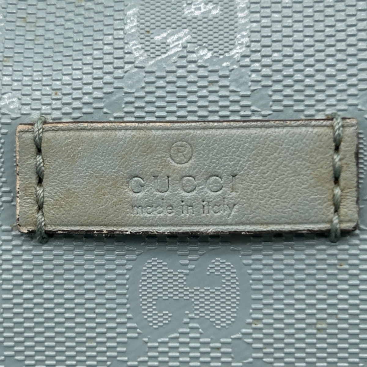Vintage Blue Gucci Joy Handbag