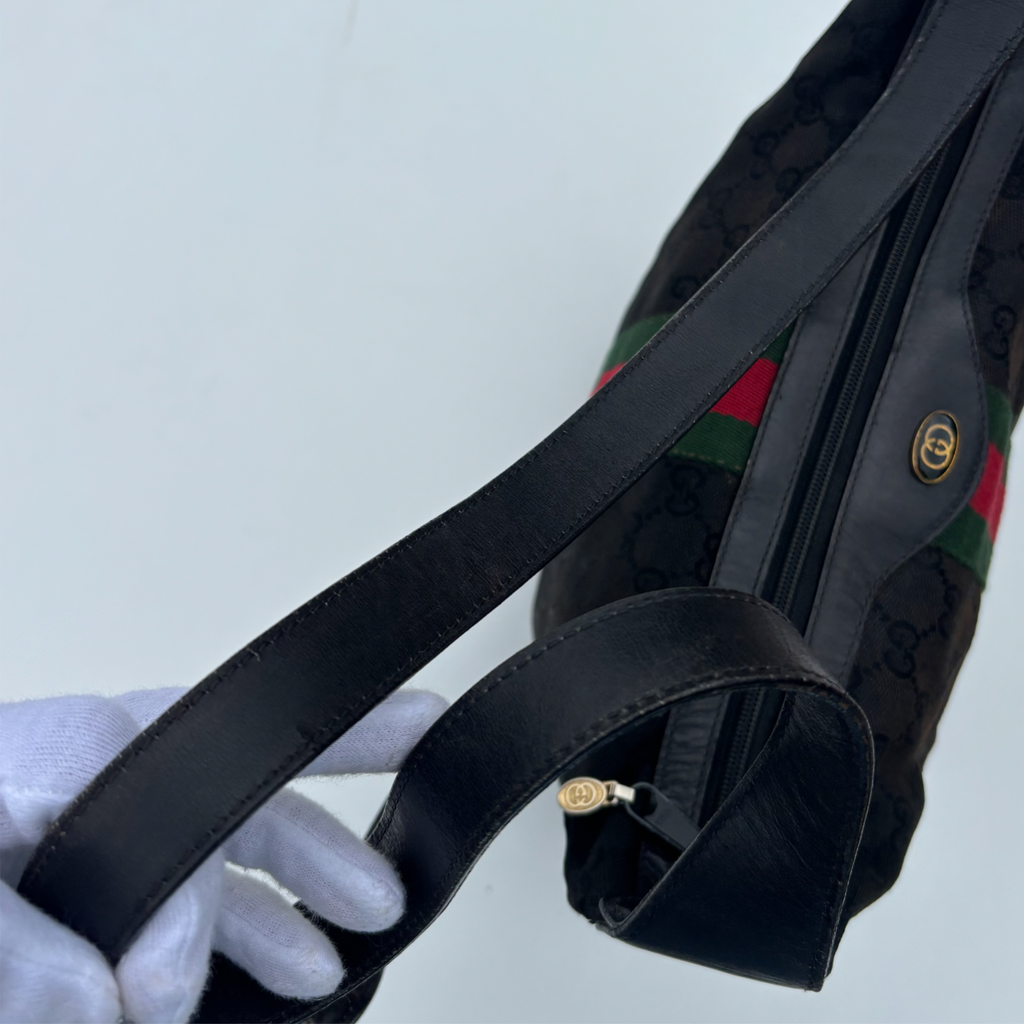 Vintage Black Gucci Ophidia Shoulder Bag
