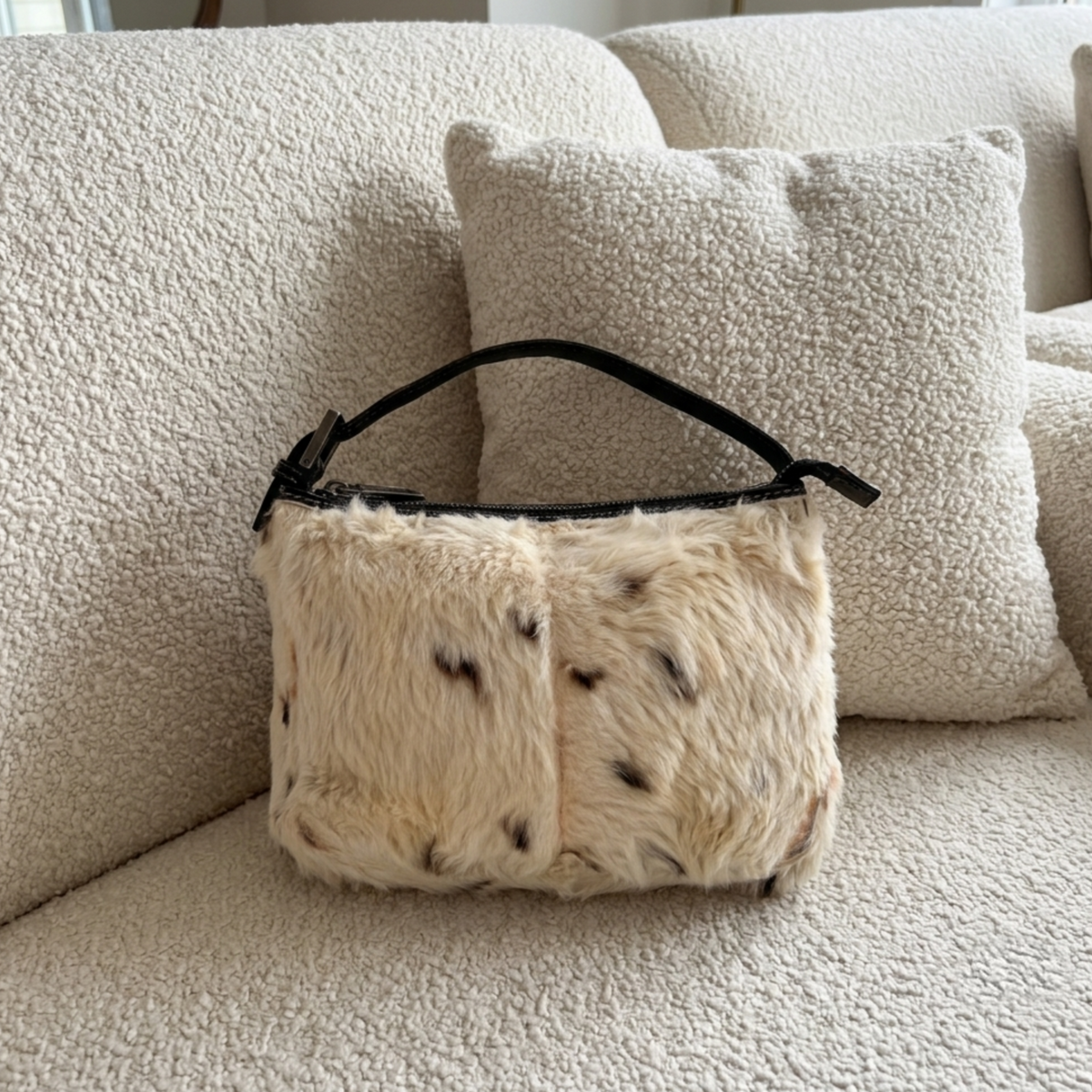 Vintage Fendi Rabbit Fur Bag