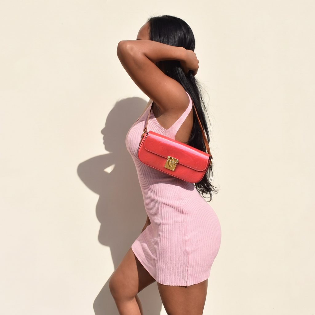 Vintage Pink Louis Vuitton Malibu Street Bag