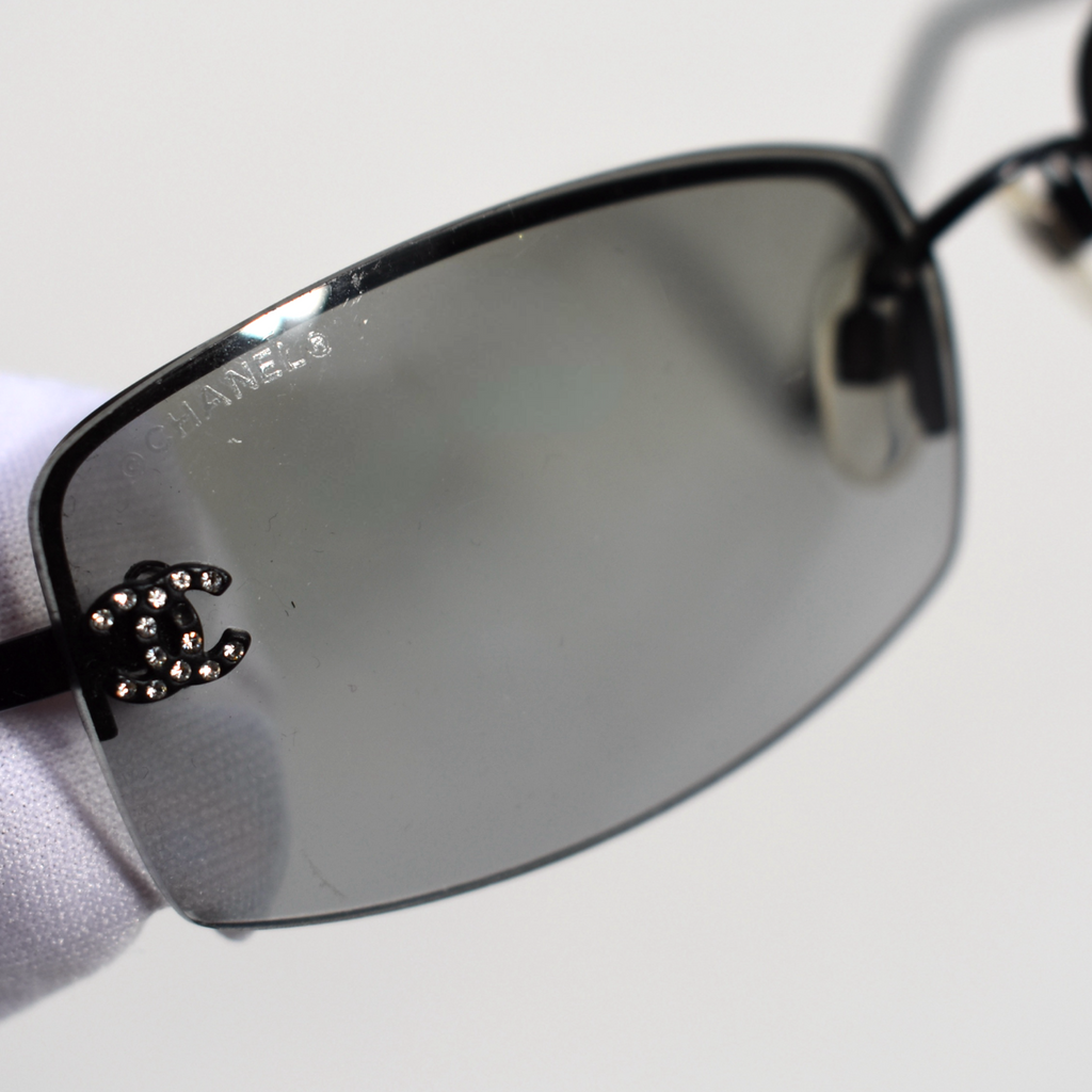 Vintage Chanel Rhinestone Sunglasses