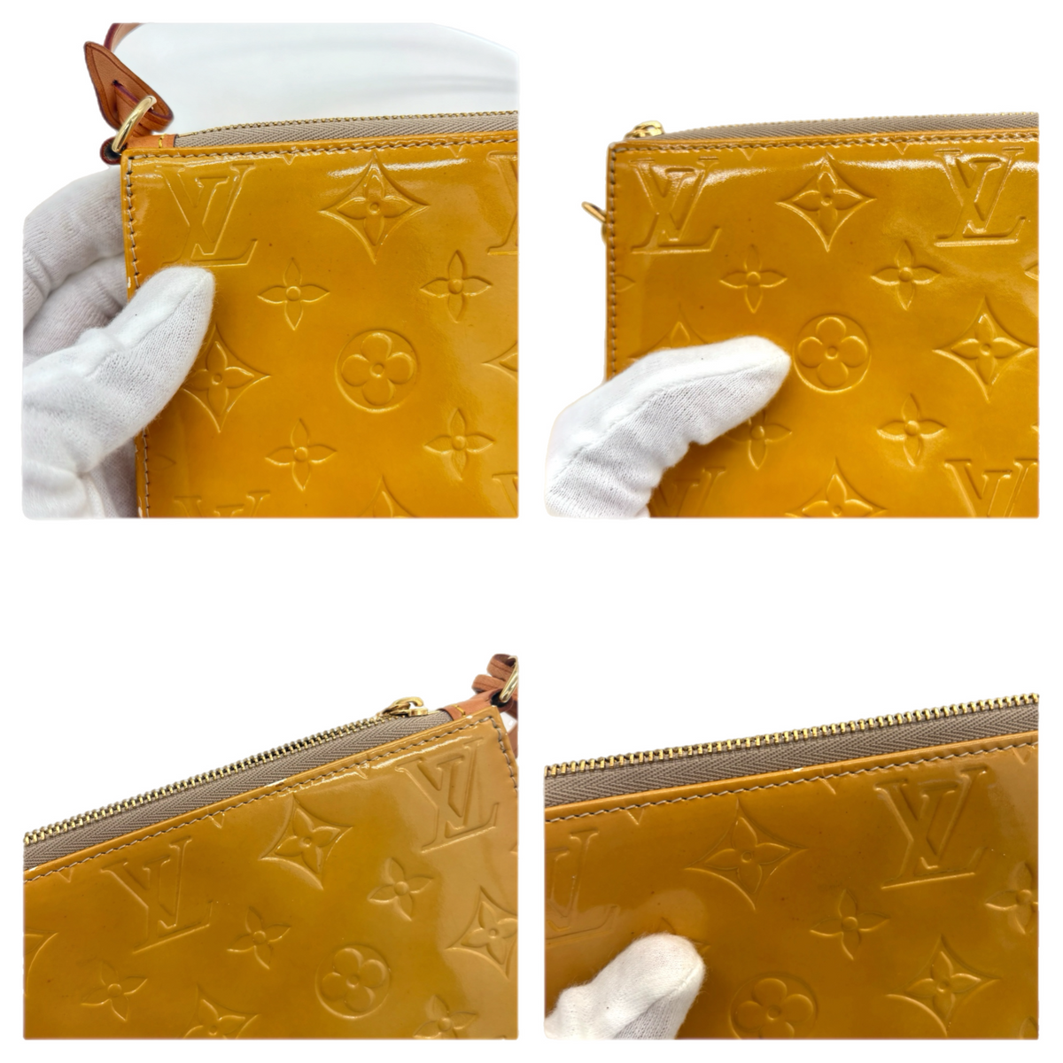 Vintage Yellow Louis Vuitton Lexington Bag