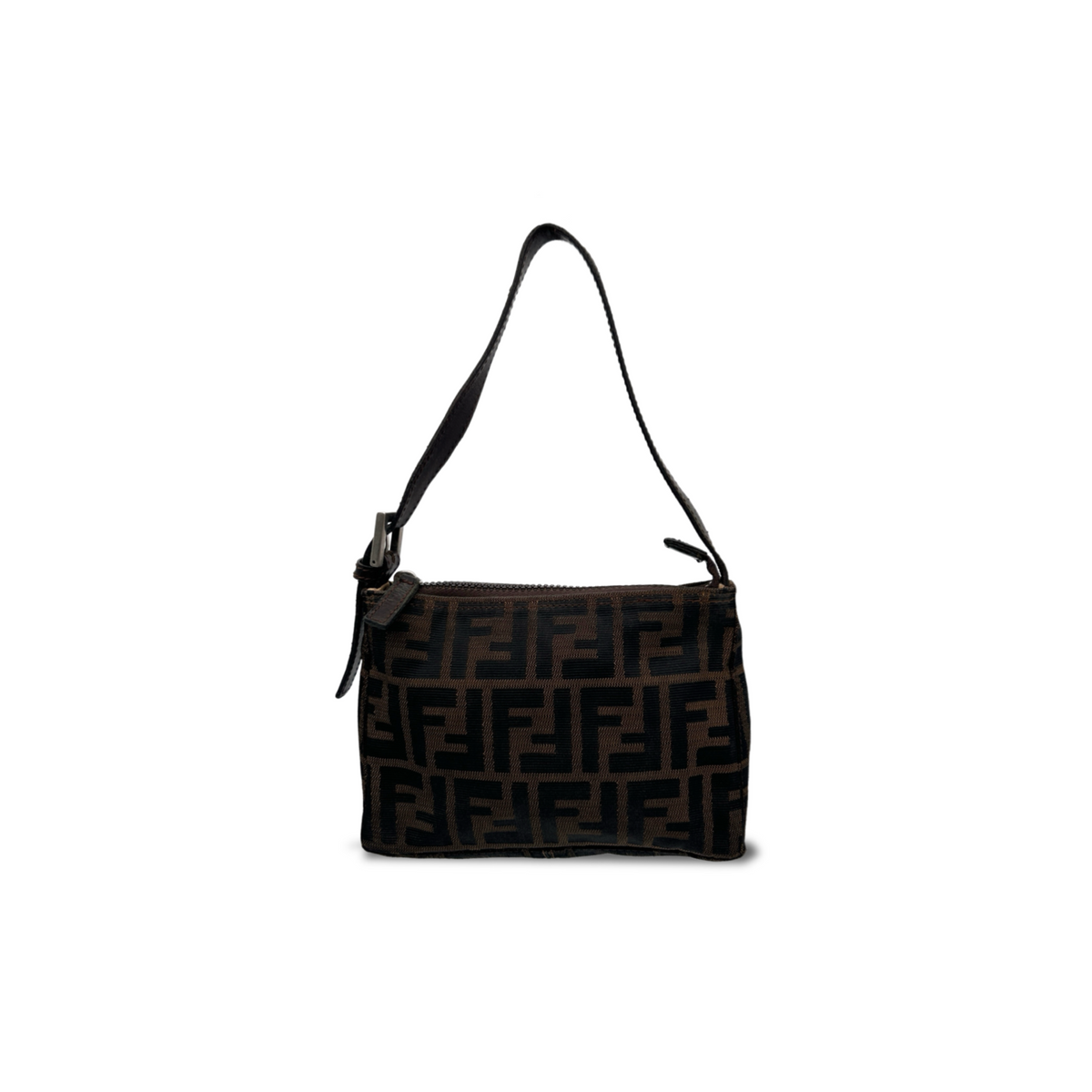 Vintage Fendi Zucca Shoulder Bag