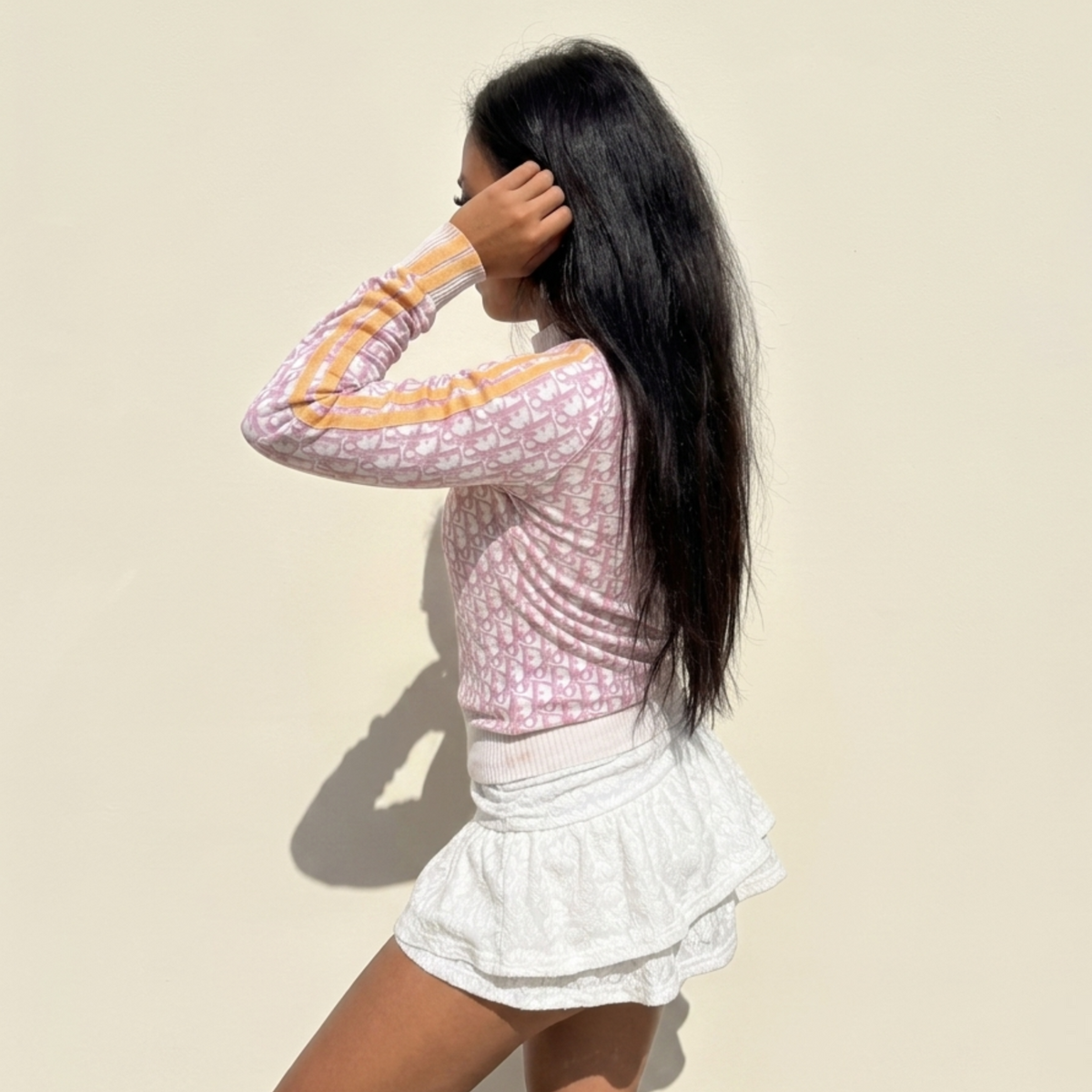 Vintage Pink Christian Dior Lightweight Jacket