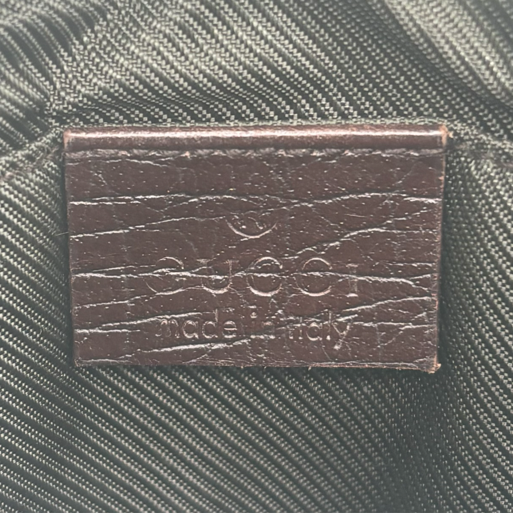 Vintage Beige Gucci Crossbody Bag