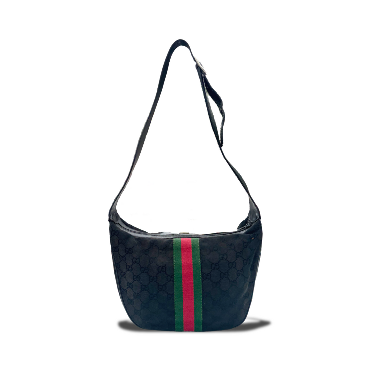 Vintage Black Gucci Ophidia Shoulder Bag