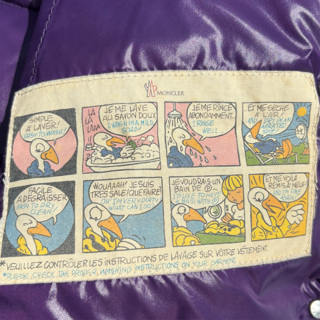 Vintage Purple Moncler Everest Jacket