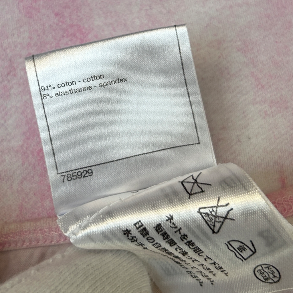 Vintage Pink Chanel Velour Tank Top