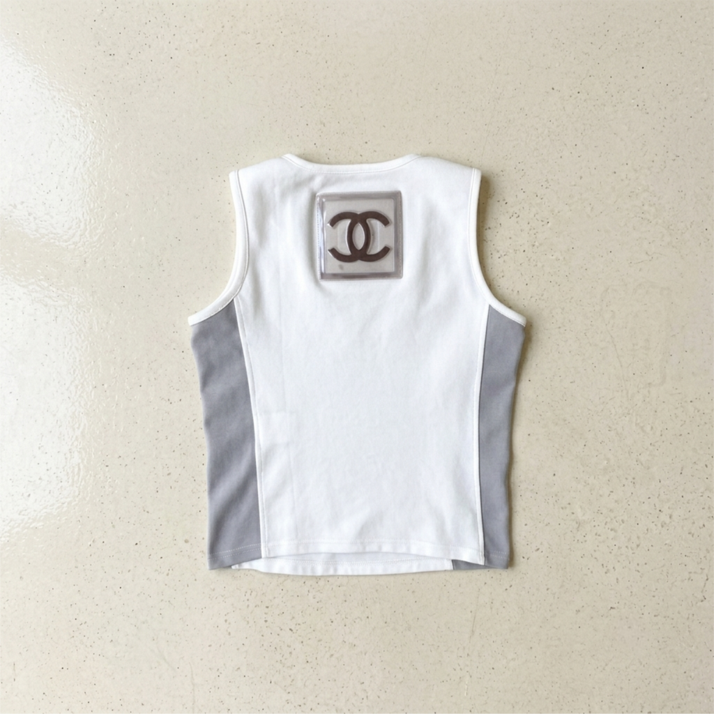 Vintage Chanel CC Tank Top