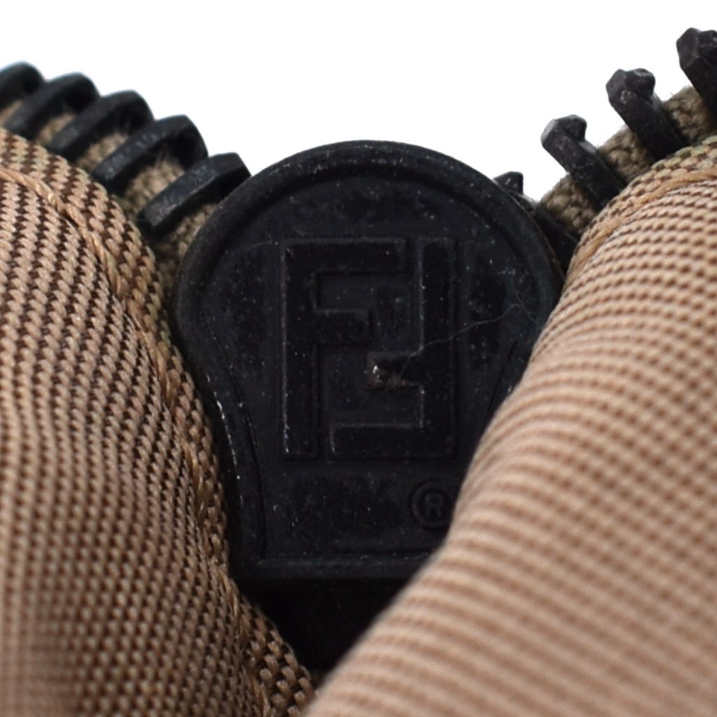 Vintage Beige and Pink Fendi Tote Bag