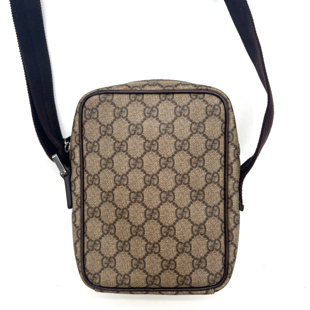 Vintage Beige Gucci Crossbody Bag