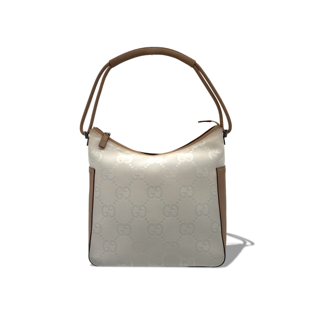Vintage White Gucci Hobo Bag