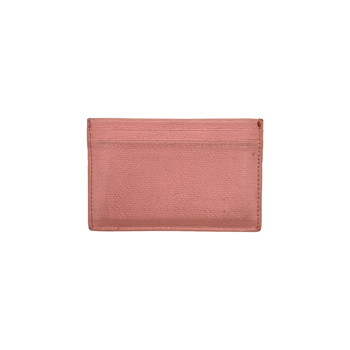 Vintage Pink Chanel CC Card Holder