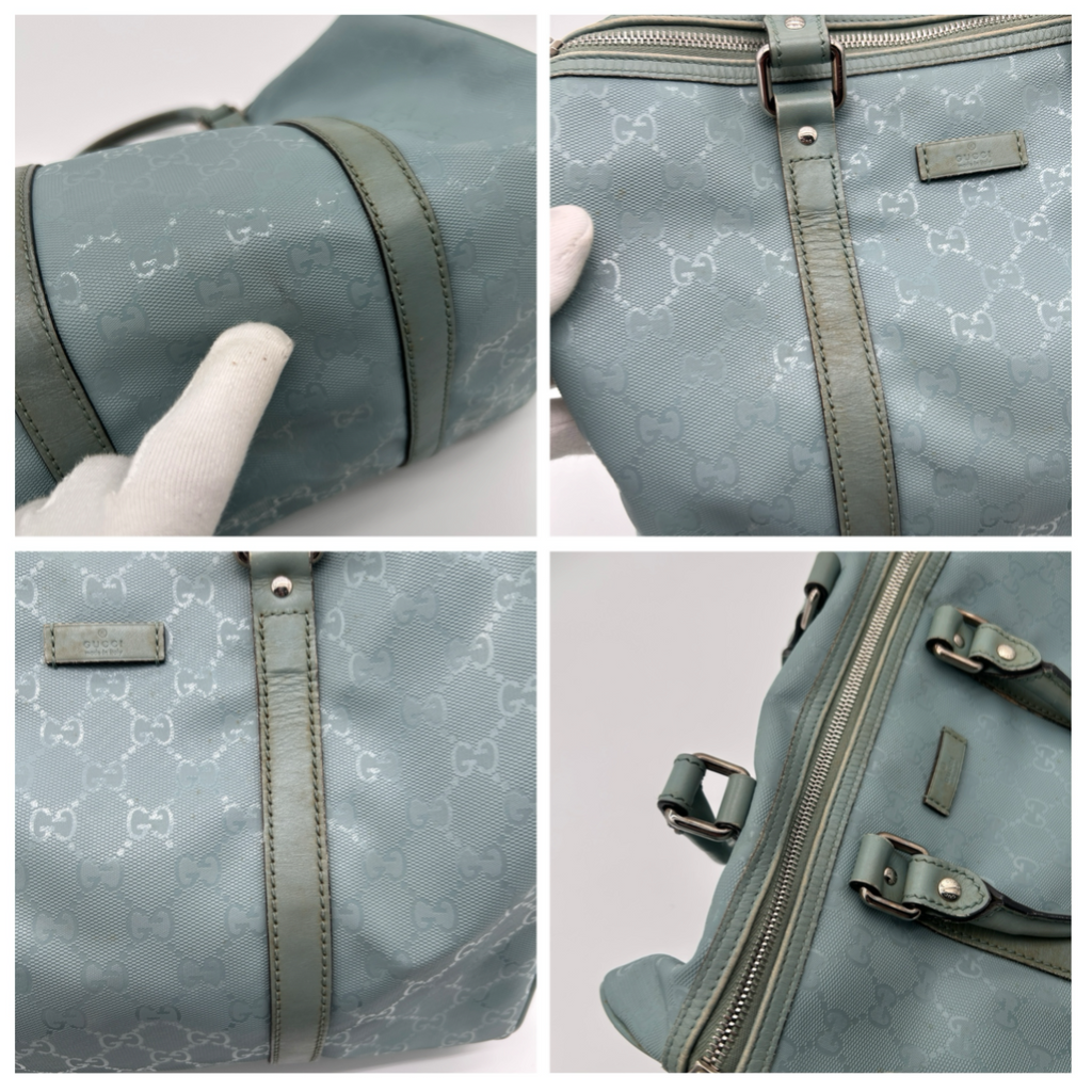 Vintage Blue Gucci Joy Handbag