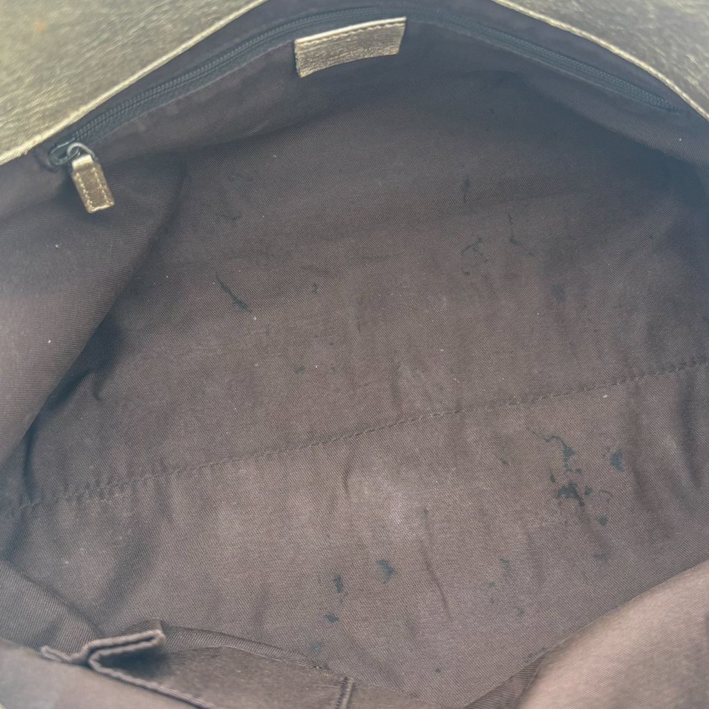 Vintage Beige Gucci Abbey Bag