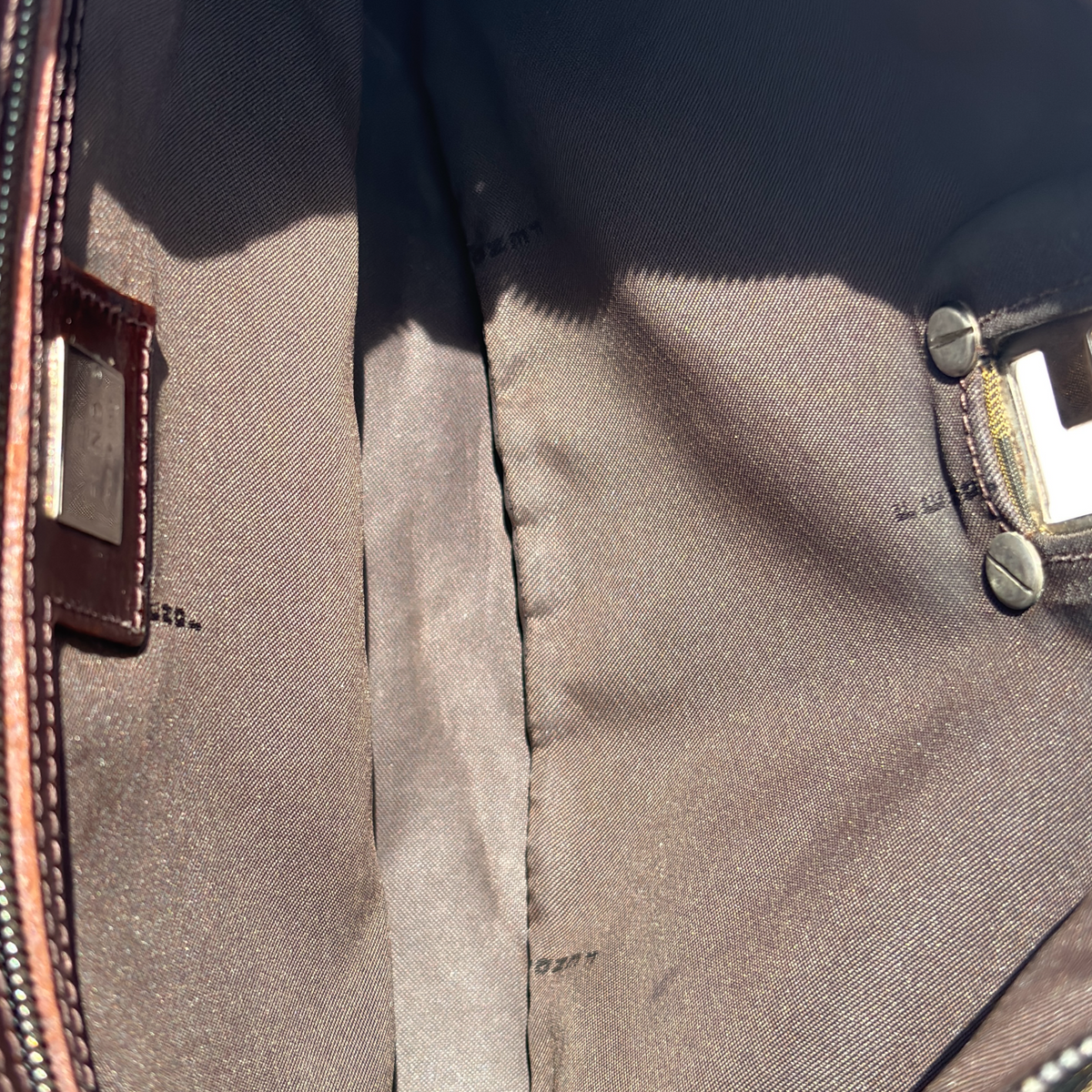 Vintage Fendi Zucca Tote Bag