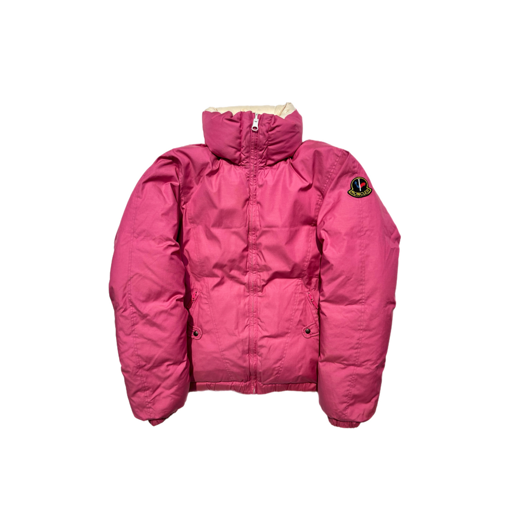 Vintage Reversible Pink Moncler Ski Jacket
