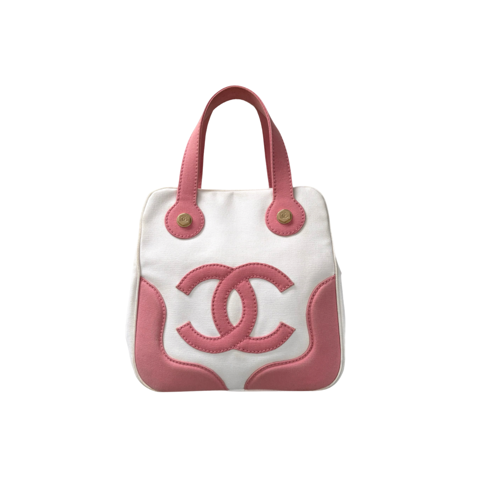 Vintage Pink Chanel Marshmallow Tote Bag
